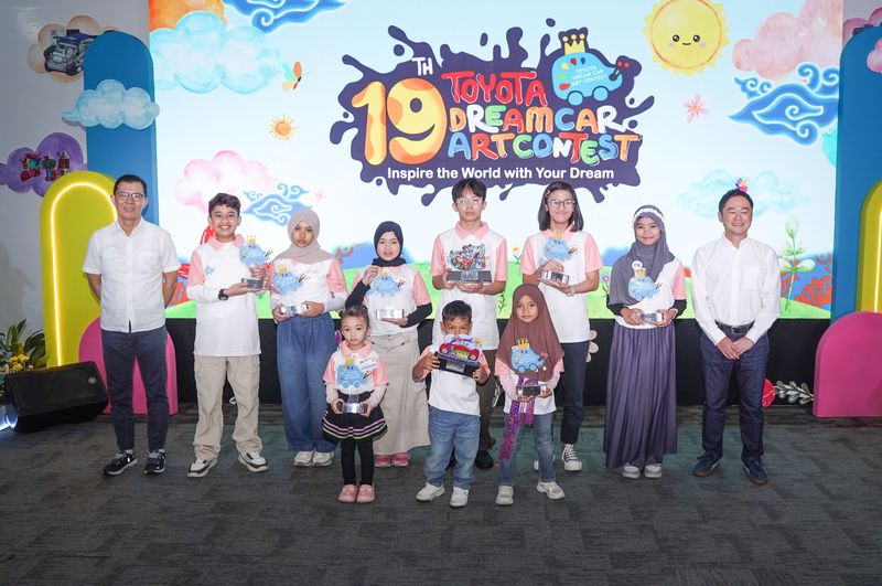 daftar pemenang Toyota Dream Car Art Contest (TDCAC) ke-19.