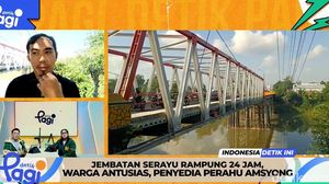 Video: Jembatan Serayu Rampung 24 Jam, Warga Antusias, Penyedia Perahu Amsyong