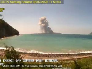 Dipengaruhi Angin, Ini 6 Daerah Terdampak Abu Vulkanik Gunung Anak Krakatau