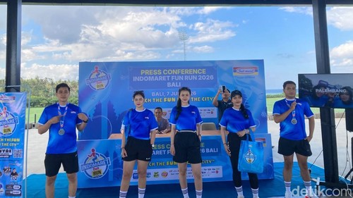 Indomaret Fun Run 2026 digelar pada 9 Agustus 2026 di Bali United Training Center, Gianyar.