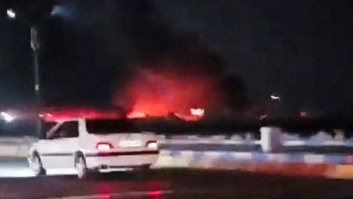 Fasilitas AS di Bahrain dan Kuwait menjadi sasaran serangan. (BBC)