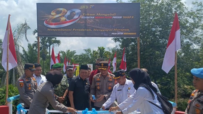 Peresmian Jembatan Merah Putih Presisi Tahap II.