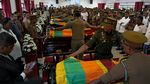 Isak Tangis Sambut Kedatangan Jenazah Korban Kerusuhan Lapas Sri Lanka