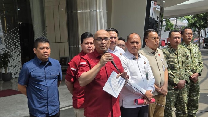 Konferensi Pers Kejagung (Taufiq/detikcom)