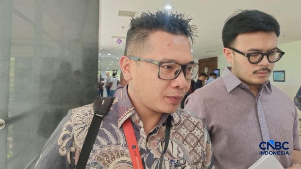 Kuasa Hukum PPKGBK dan Kementerian Sekretariat Negara, Kharis Sucipto saat ditemui di Pengadilan Negeri Jakarta Pusat, Rabu (8/7/2026). (CNBC Indonesia/Martyasari Rizky) Kuasa Hukum PPKGBK dan Kementerian Sekretariat Negara, Kharis Sucipto saat ditemui di Pengadilan Negeri Jakarta Pusat, Rabu (8/7/2026). (CNBC Indonesia/Martyasari Rizky)