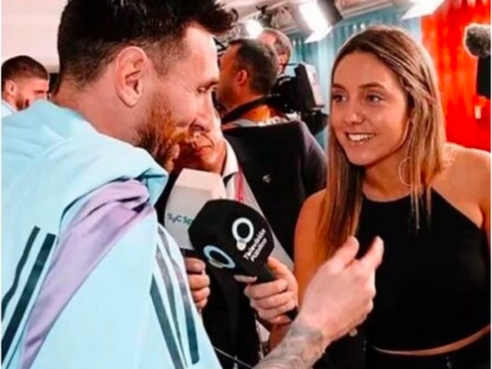Lionel Messi dan Sofi Martinez