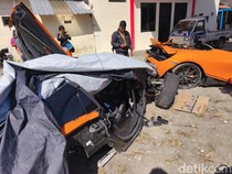 Detik-detik Kecelakaan McLaren yang Berujung Terbelah Dua