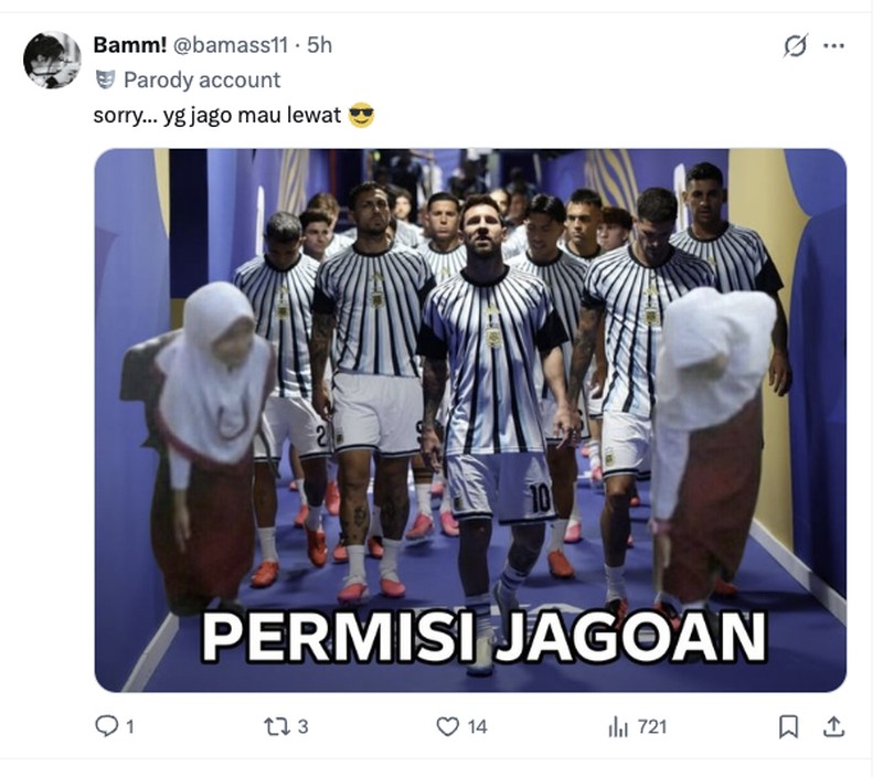 Meme Argentina Jagoan