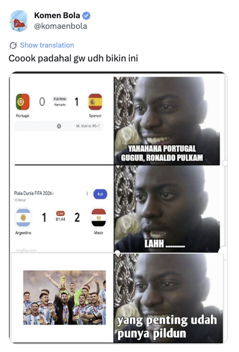 Meme Argentina Jagoan