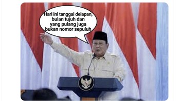 Tanggal 8 Bulan 7, Nomor 10 belum pulang tuh... Foto: via X.com
