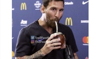 Ada yang tadi berharap Messi tersingkir ya??? Foto: via X.com