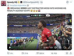 Meme Kocak Speed Bawa Kutukan Buat Tim yang Didukungnya