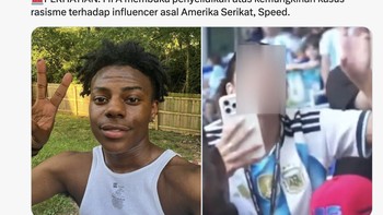 Speed diduga kena rasisme yang dilakukan seorang suporter. Foto: X.com