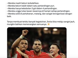 Swiss ke Perempatfinal Hadapi Argentina, Ini Peringatan Netizen