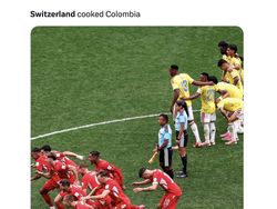 Swiss ke Perempatfinal Hadapi Argentina, Ini Peringatan Netizen