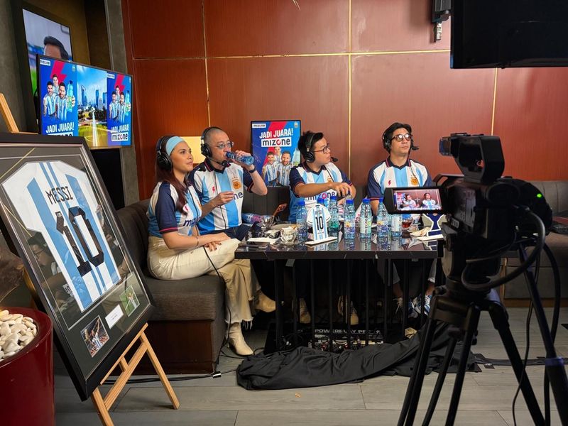 Mizone Ajak Penggemar Nobar Argentina Vs Mesir Bareng Coach Justin