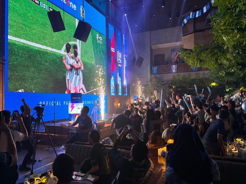 Mizone Ajak Penggemar Nobar Argentina Vs Mesir Bareng Coach Justin
