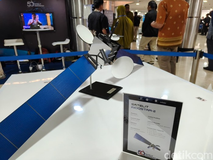 Pameran 50 Tahun Satelit Indonesia