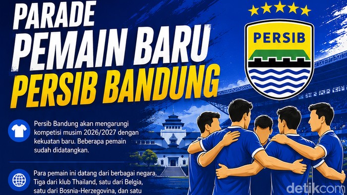 Para pemain baru Persib Bandung.