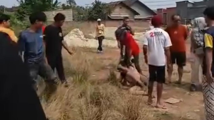 Pencuri motor di Lampung Selatan diamuk massa