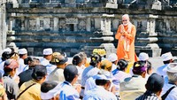 Kunjungi Prambanan, PM Modi Beribadah di Candi Siwa-Sempat Doakan Indonesia