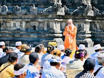 Kunjungi Prambanan, PM Modi Beribadah di Candi Siwa-Sempat Doakan Indonesia