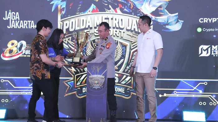 Polda Metro Jaya menggelar Grand Final Turnamen Mobile Legends Kapolda Metro Jaya Cup 2026 Road to Kapolri Cup. (Dok. Istimewa)