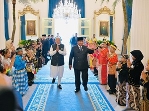 Prabowo ke PM India Narendra Modi: Kita Punya Visi Masa Depan yang Sama