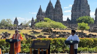 Di Depan PM India, Prabowo Ungkap Kisah Ramayana di Balik Candi Prambanan