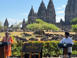 PM Modi Janji Restorasi Prambanan Selesai Sebelum 2029, Peresmian Festival