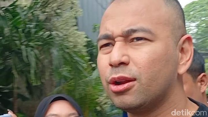 Raffi Ahmad di kawasan Mampang, Jakarta Selatan, Selasa (7/7/2026).