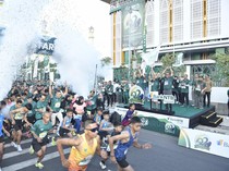 Ribuan Pelari Ramaikan Rimo Run, Bank NTB Syariah Kenalkan Rinjani Mobile