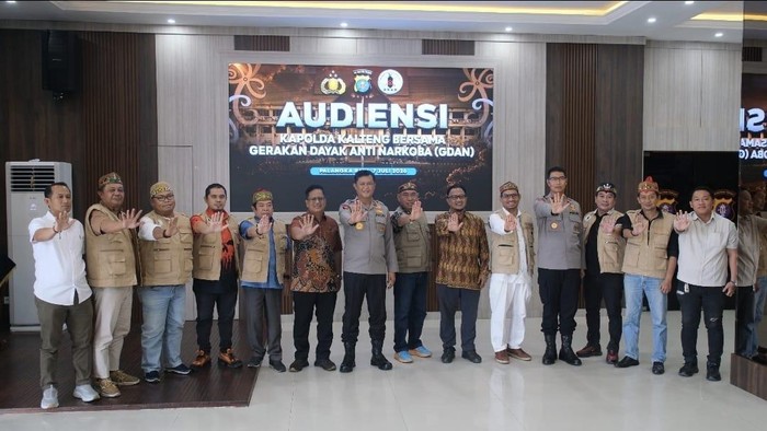 Seruan Warga Dayak Dukung Polda Kalteng Tuntaskan Tragedi Katingan. (Istimewa)