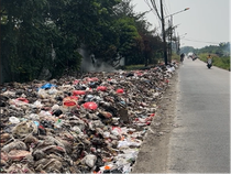 Before-After Taman di Bekasi yang Berubah Jadi TPS Liar