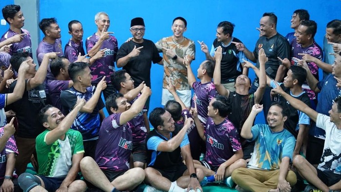 Wakil Wali Kota Kediri, Gus Qowimuddin, bersama Kapolres Kediri Kota AKBP Anggi Saputra Ibrahim