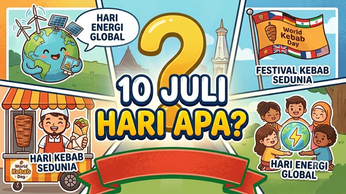 10 Juli Hari Apa? Cek Daftar Peringatannya
