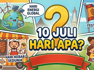 10 Juli Hari Apa? Ini Daftar Peringatan yang Dirayakan