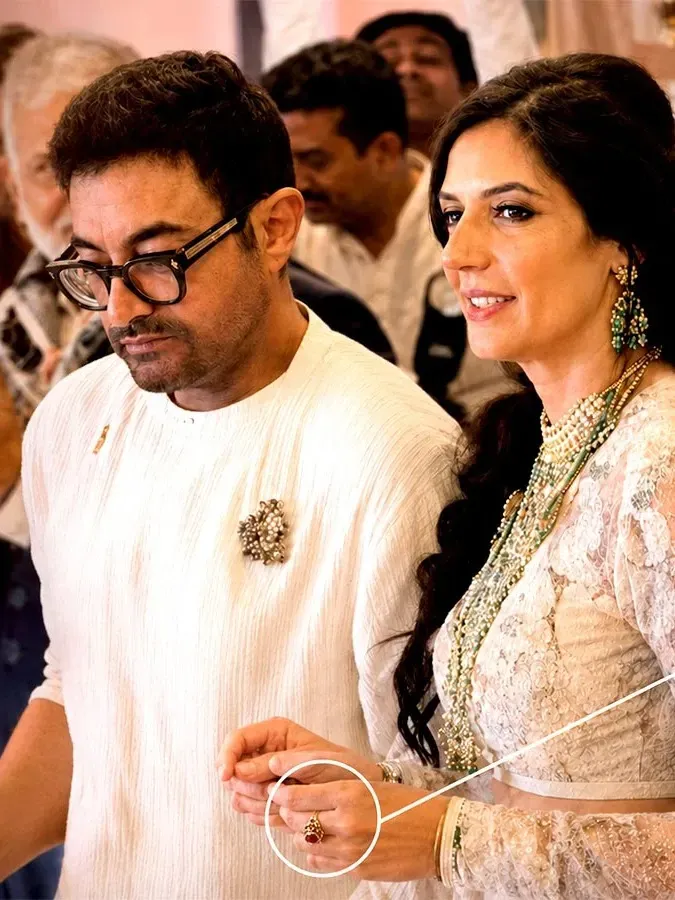 Aamir Khan dan Gauri Spratt