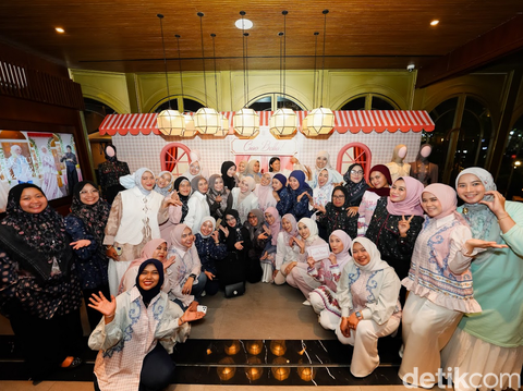 Acara Nada Puapita bertajuk Ciao Bella Collection, di Teras by Plataran, Summarecon Mall Bekasi, Jumat (3/7/2026).