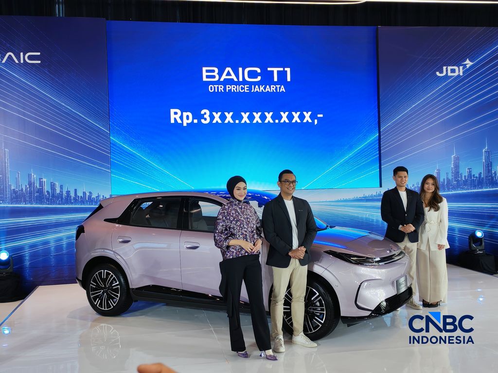 BAIC T1 Mobil listrik BAIC T1 resmi diluncurkan. Ini dia penampakannya.