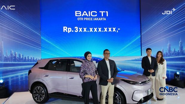 BAIC T1 Mobil listrik BAIC T1 resmi diluncurkan. Ini dia penampakannya.