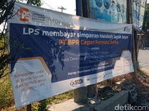 Izin BPR Ceper Permata Artha Klaten Dicabut, LPS Cairkan Dana Nasabah Rp 39 M