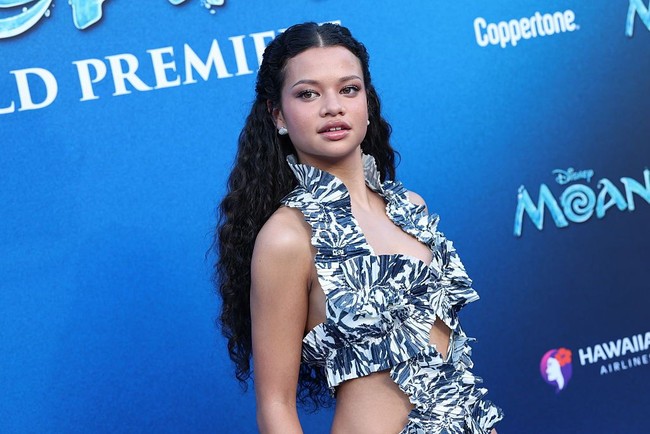 Catherine mendapatkan peran Moana setelah menyisihkan lebih dari 32.000 orang saat mengikuti audisi, sekitar tiga tahun lalu. Foto: The Hollywood Reporter via Getty/Monica Schipper/GA