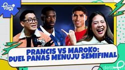 Video: Prancis vs Maroko: Duel Panas Menuju Semifinal 