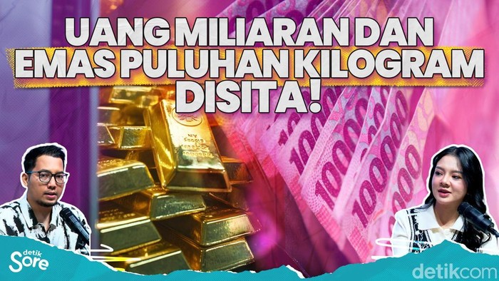 Uang Miliaran dan Emas Puluhan Kilogram Disita!