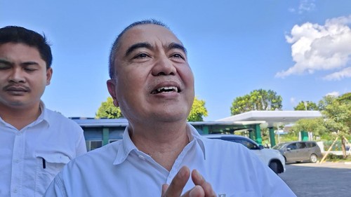 Direktur Utama Bank NTB Syariah Nazaruddin. (Foto: Ahmad Viqi/detikBali)