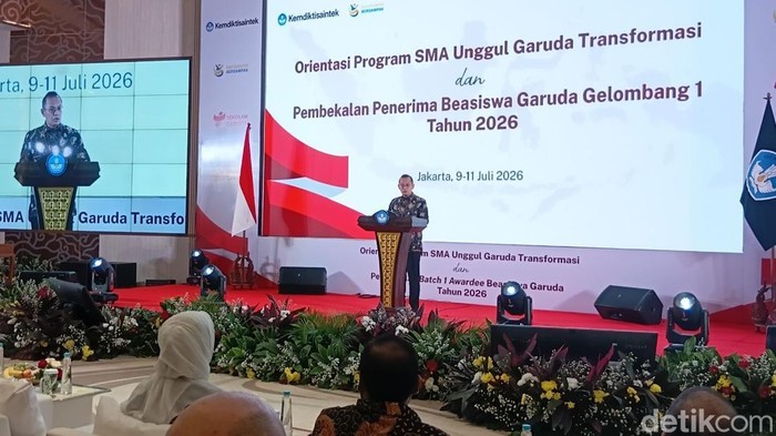 Dirjen Saintek Kemdiktisaintek Ahmad Najib Burhani.