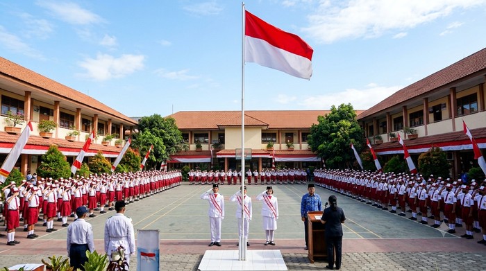 Ilustrasi Upacara Pembukaan MPLS