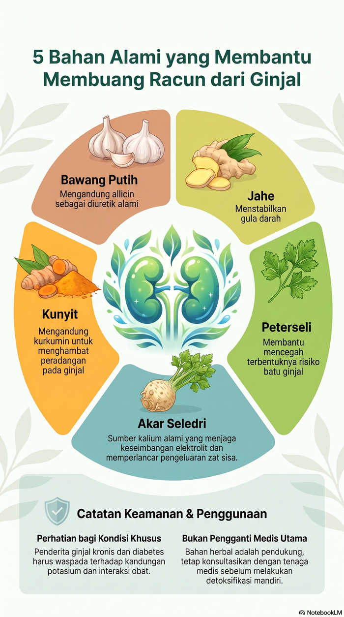 Ilustrasi Air Rebusan Jahe, Kunyit, dan Sereh