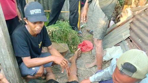 Pekerja tewas jatuh ke sumur sedalam sekitar 12 meter di Lingkungan Subak Dalem, Banjar Dinas Kajekangin, Desa Kubutambahan, Kecamatan Kubutambahan, Buleleng, Kamis (9/7/2026) sore.
